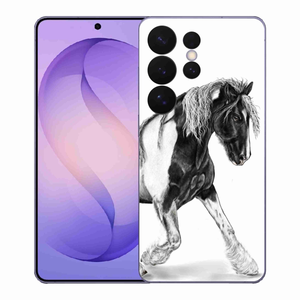 Gelový kryt mmCase na Samsung Galaxy S26 Ultra - kůň