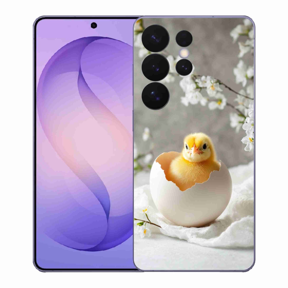 Gelový kryt mmCase na Samsung Galaxy S26 Ultra - kuřátko