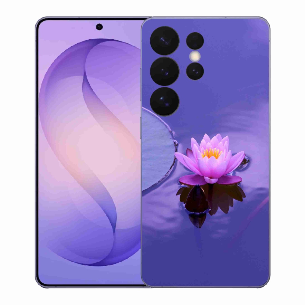 Gelový kryt mmCase na Samsung Galaxy S26 Ultra - květ na hladině