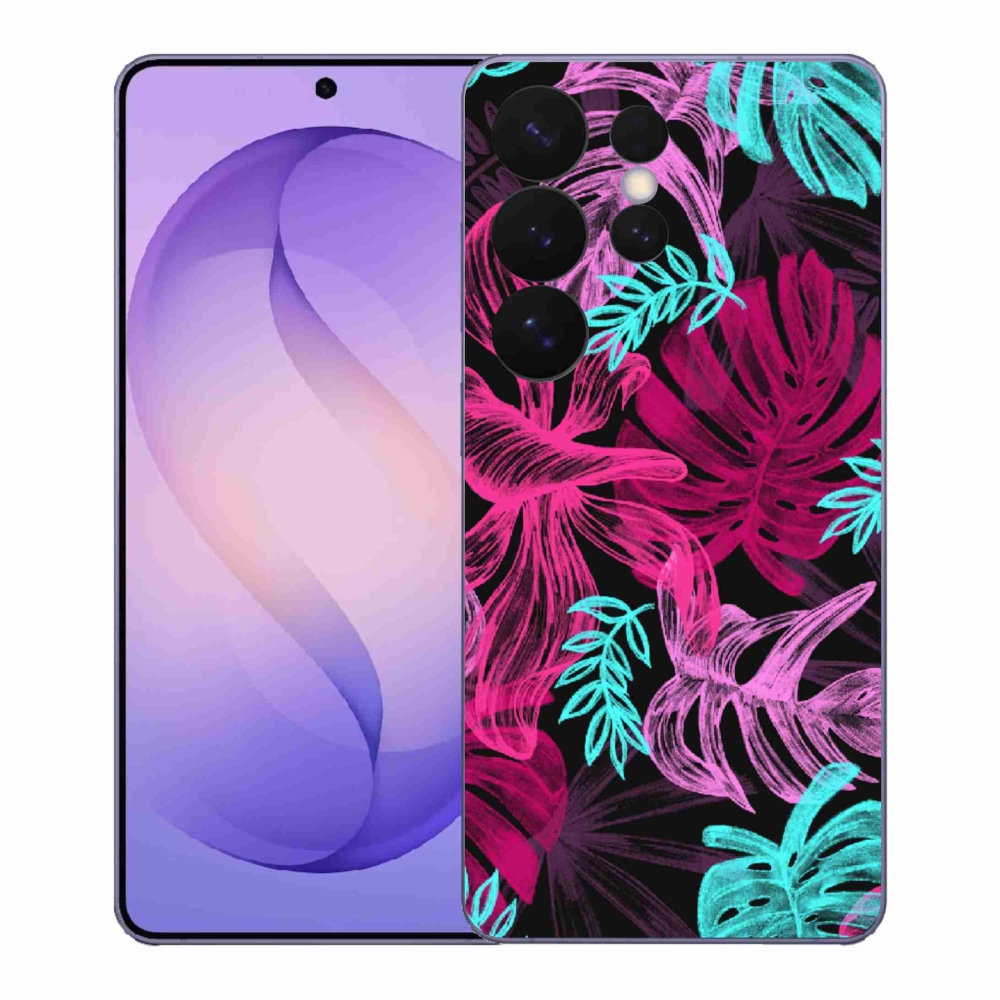 Gelový kryt mmCase na Samsung Galaxy S26 Ultra - květiny 1