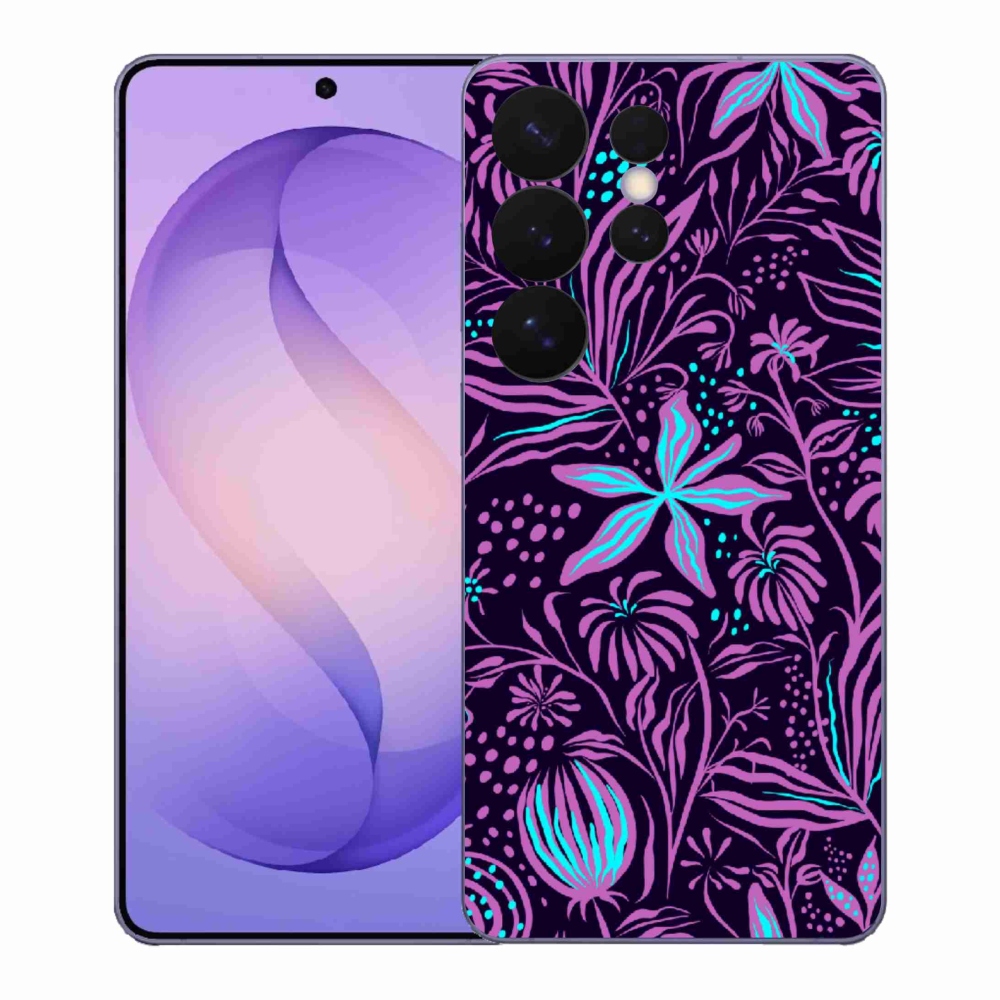 Gelový kryt mmCase na Samsung Galaxy S26 Ultra - květiny 2