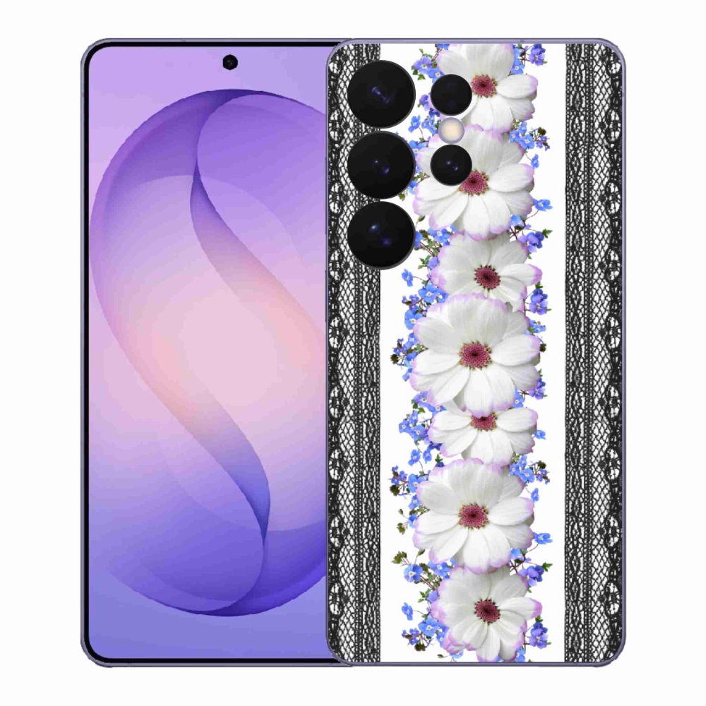 Gelový kryt mmCase na Samsung Galaxy S26 Ultra - květiny 8