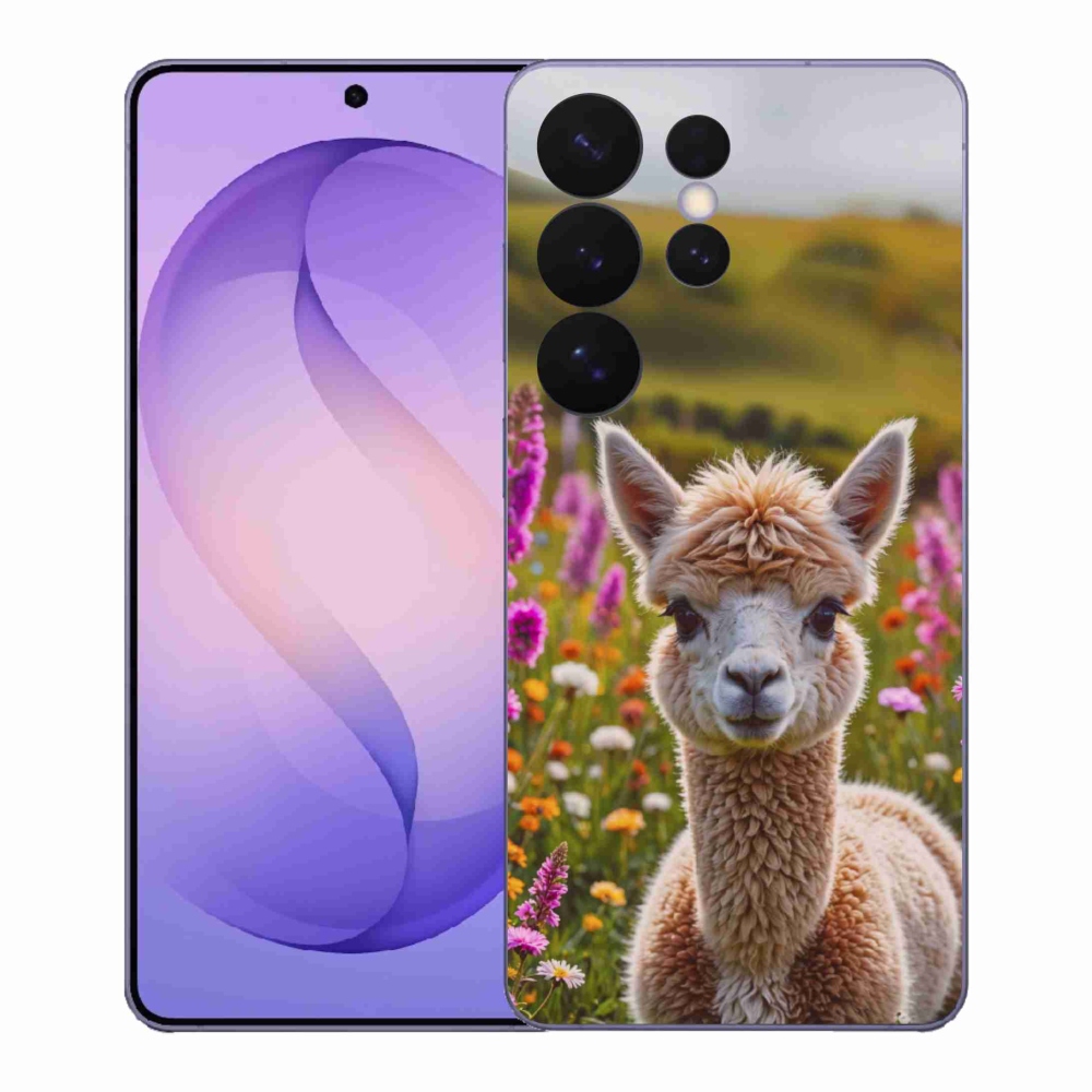 Gelový kryt mmCase na Samsung Galaxy S26 Ultra - lama na louce