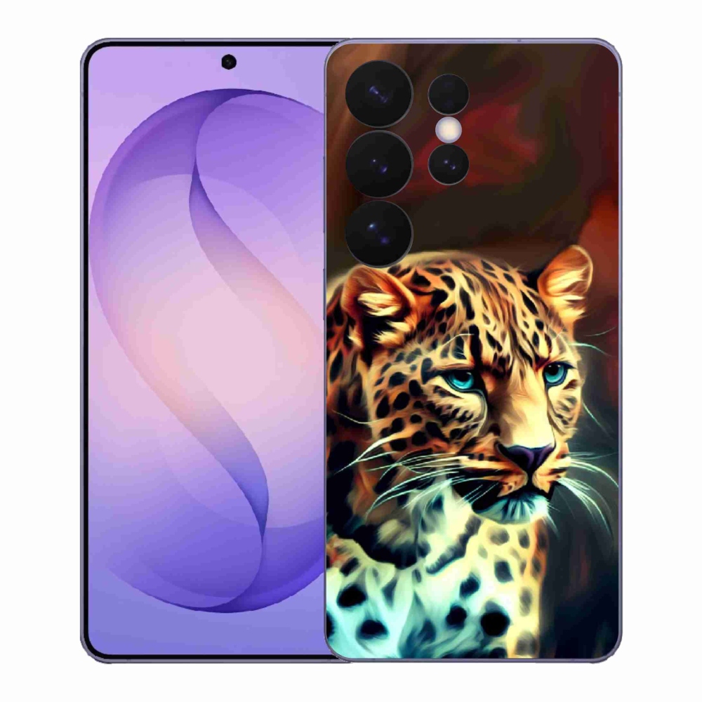 Gelový kryt mmCase na Samsung Galaxy S26 Ultra - leopard