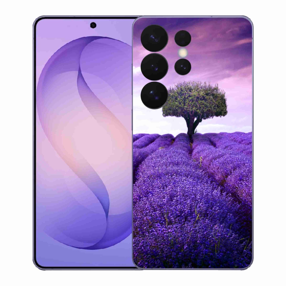 Gelový kryt mmCase na Samsung Galaxy S26 Ultra - levandulová louka