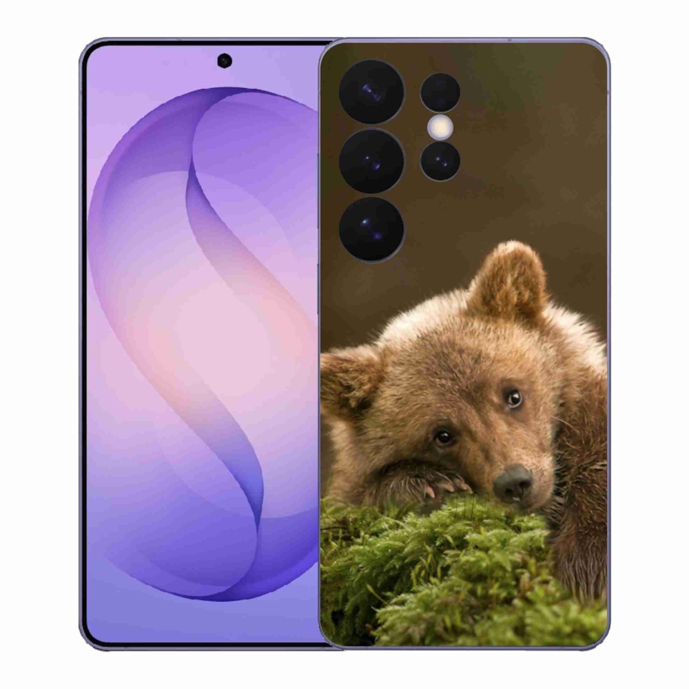Gelový kryt mmCase na Samsung Galaxy S26 Ultra - medvěd
