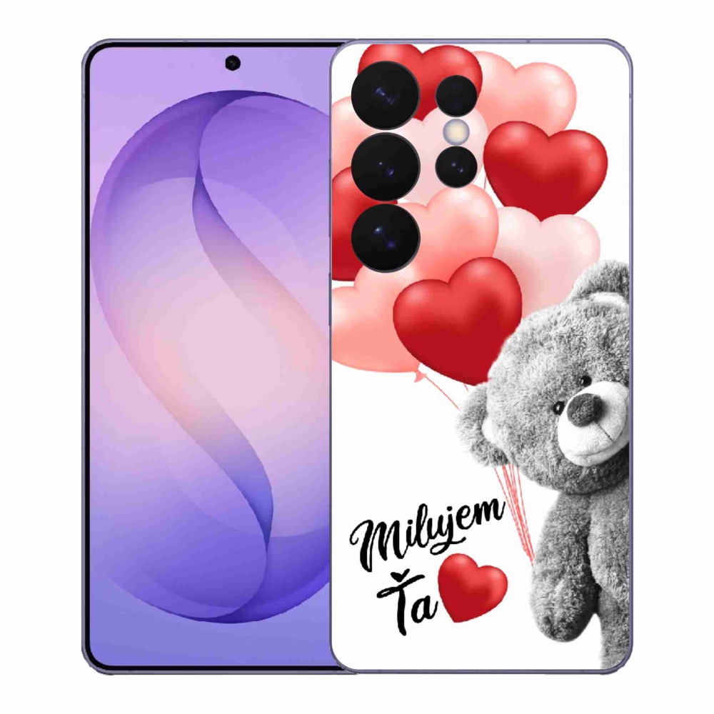 Gelový kryt mmCase na Samsung Galaxy S26 Ultra - milujem Ťa sk