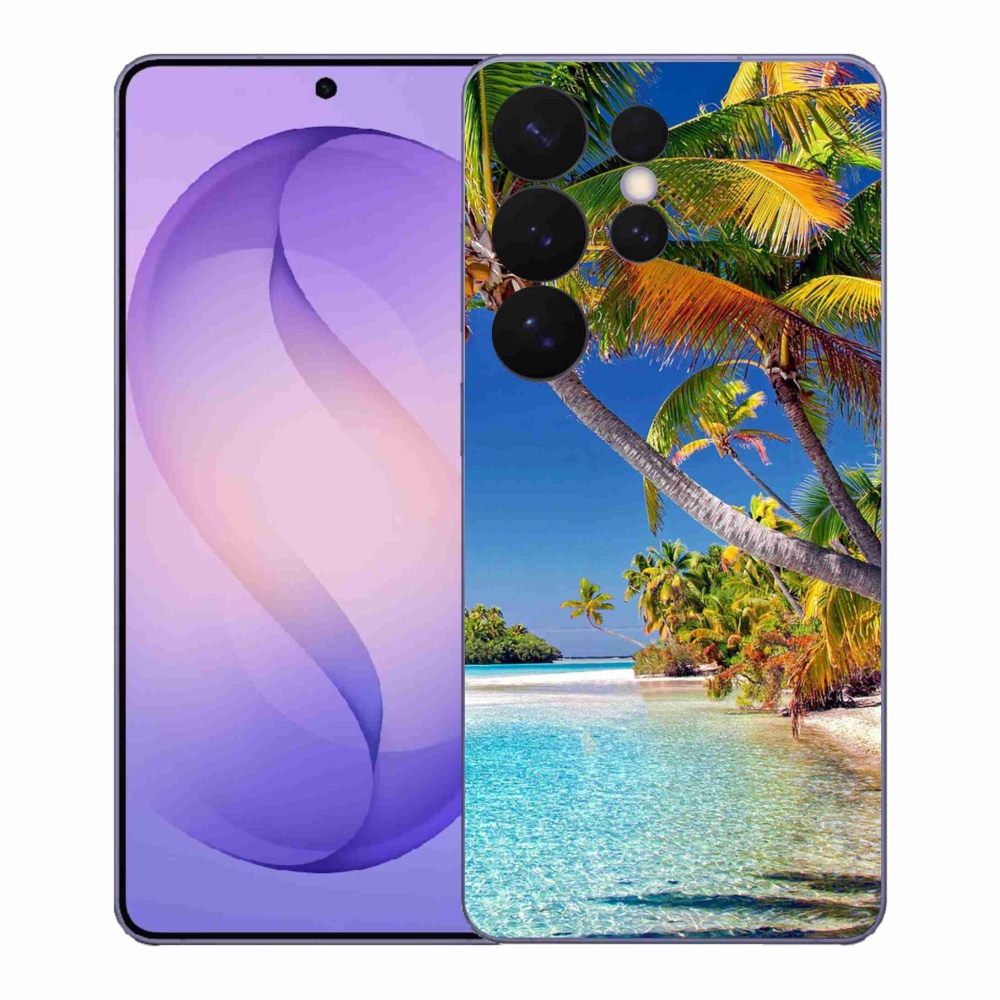 Gelový kryt mmCase na Samsung Galaxy S26 Ultra - mořská pláž