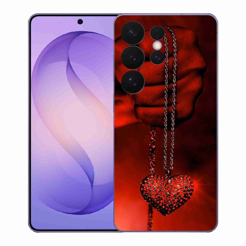 Gelový kryt mmCase na Samsung Galaxy S26 Ultra - náhrdelník