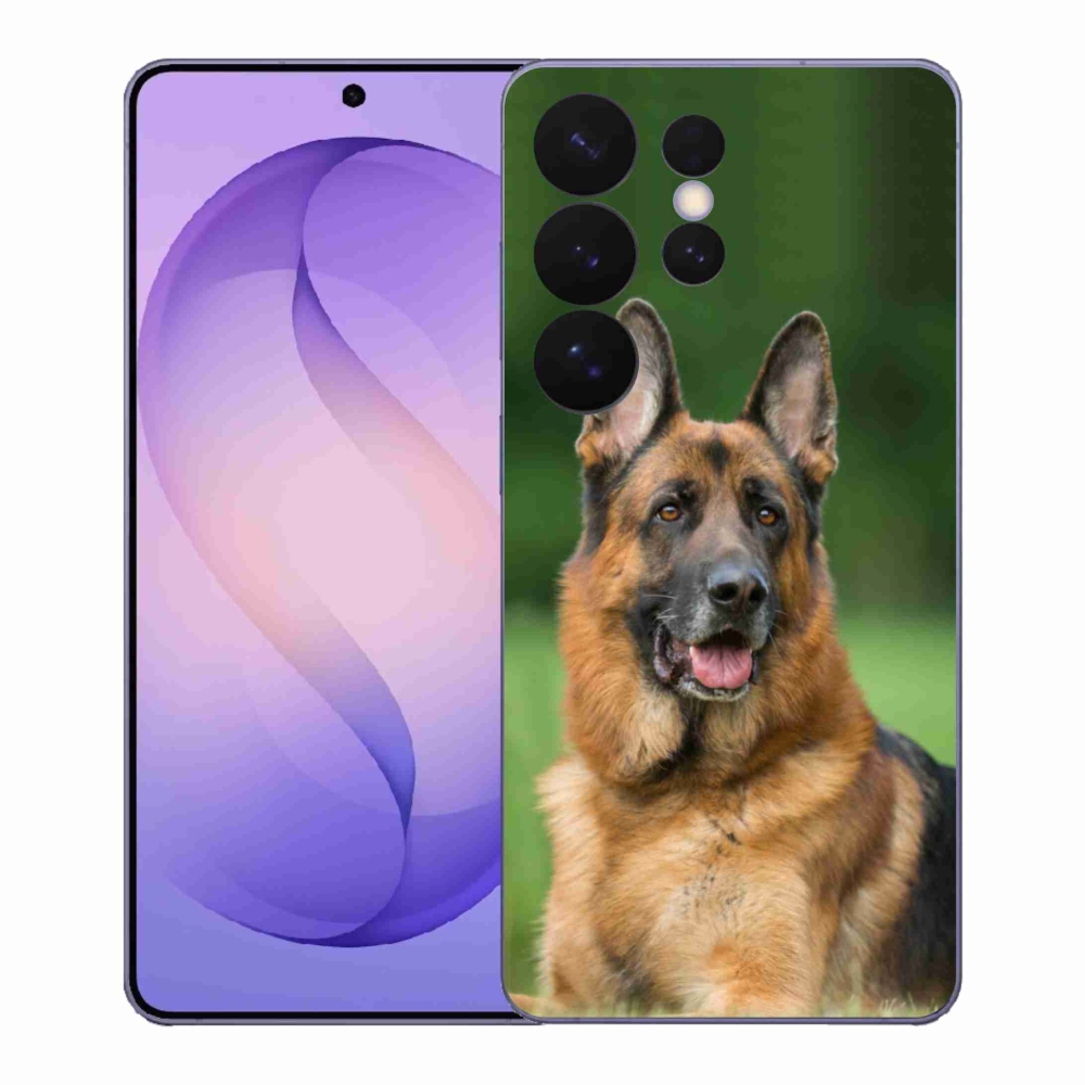 Gelový kryt mmCase na Samsung Galaxy S26 Ultra - německý ovčák