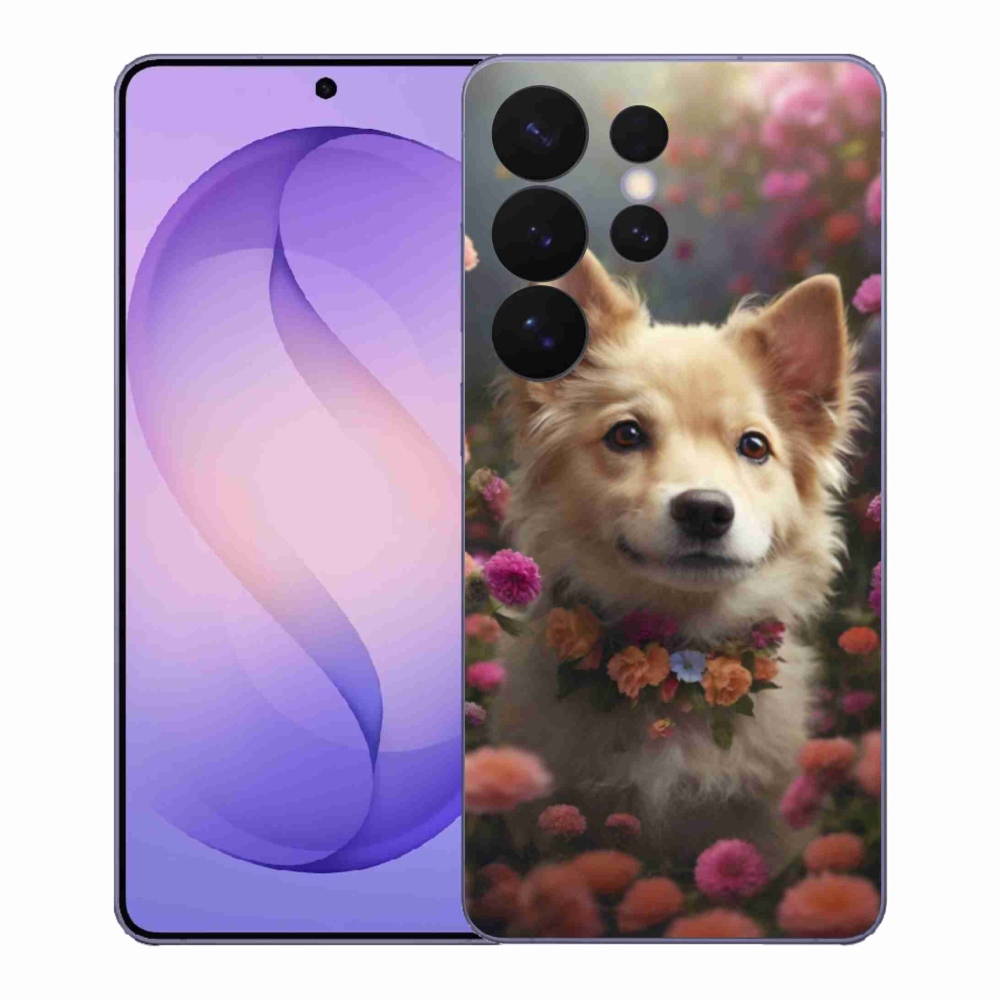 Gelový kryt mmCase na Samsung Galaxy S26 Ultra - německý špic