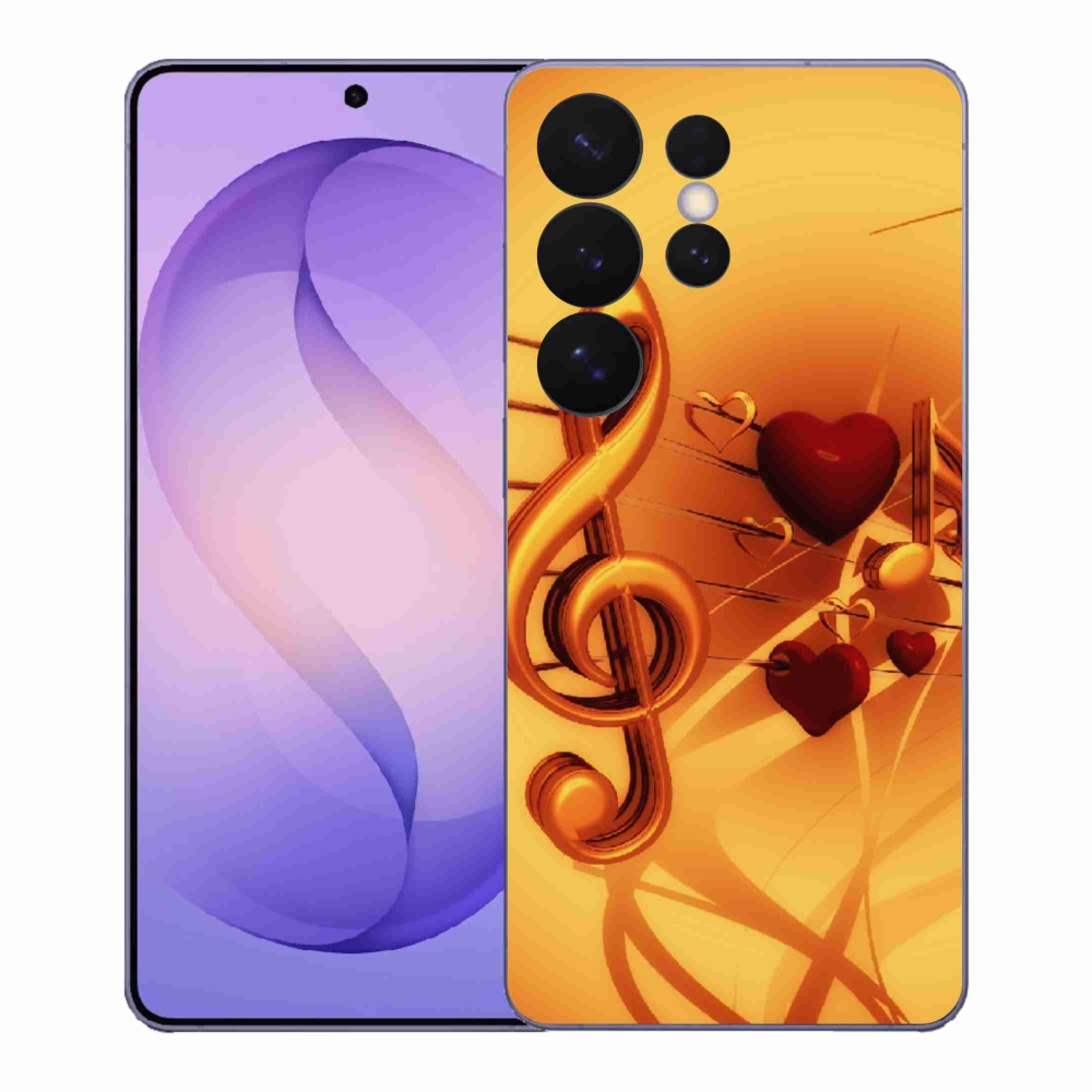 Gelový kryt mmCase na Samsung Galaxy S26 Ultra - noty