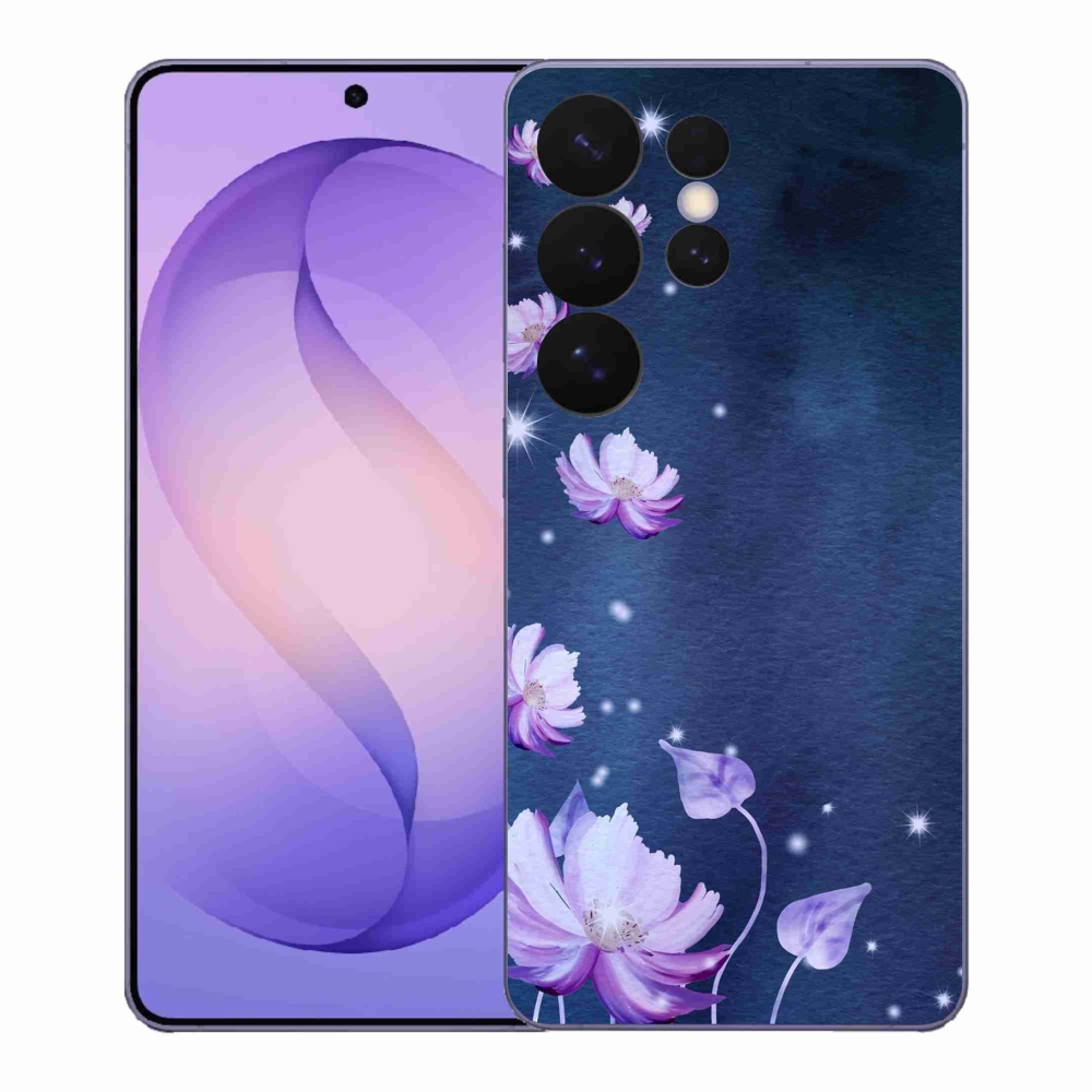 Gelový kryt mmCase na Samsung Galaxy S26 Ultra - padající květy