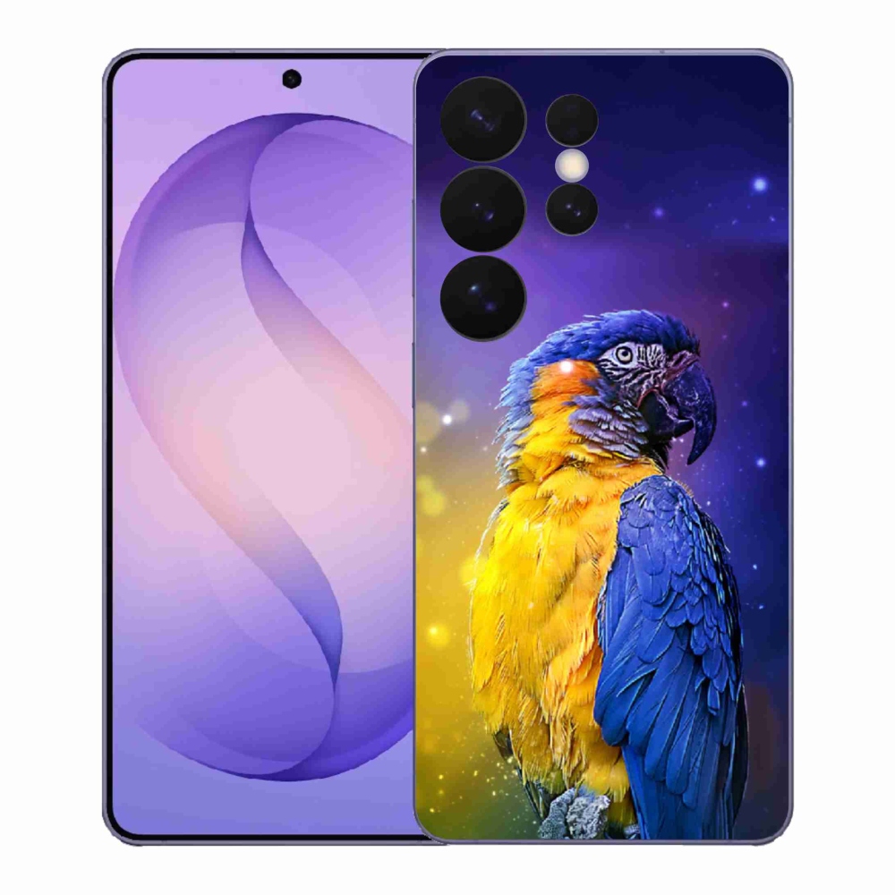 Gelový kryt mmCase na Samsung Galaxy S26 Ultra - papoušek ara 1