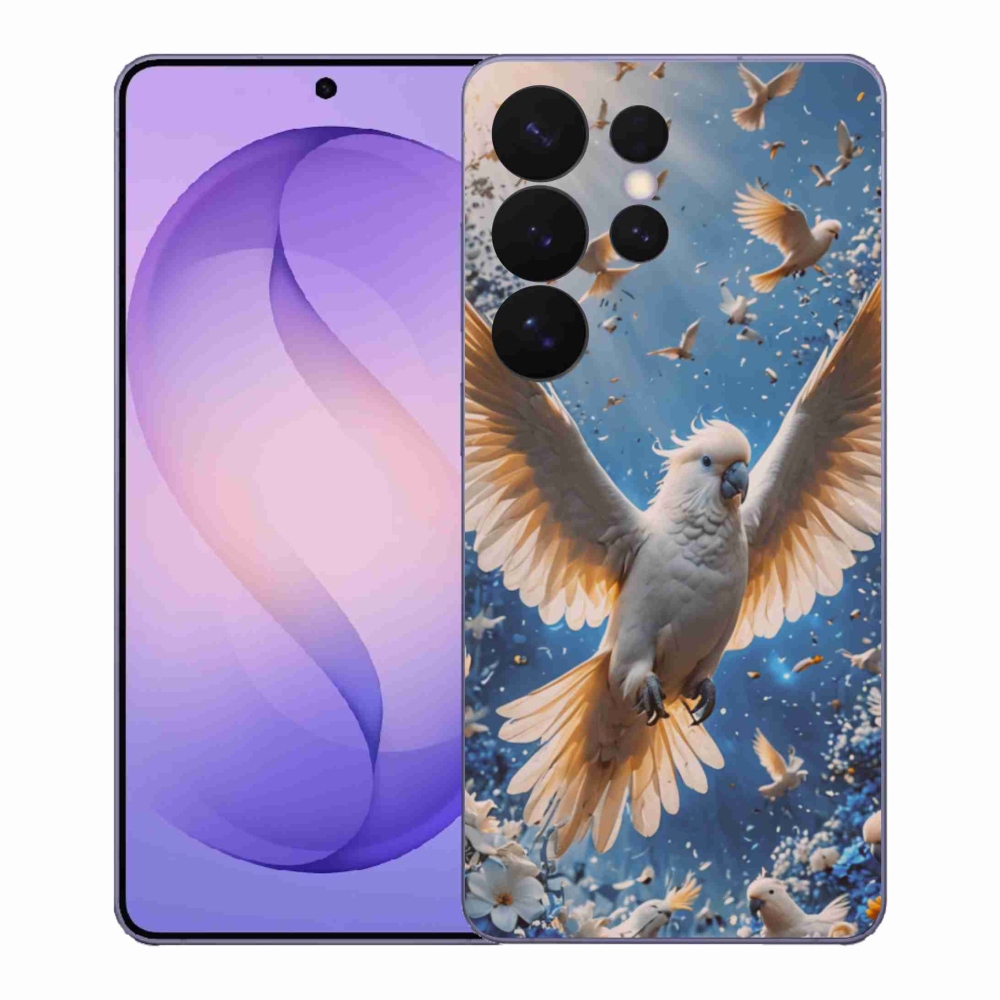 Gelový kryt mmCase na Samsung Galaxy S26 Ultra - papoušek kakadu