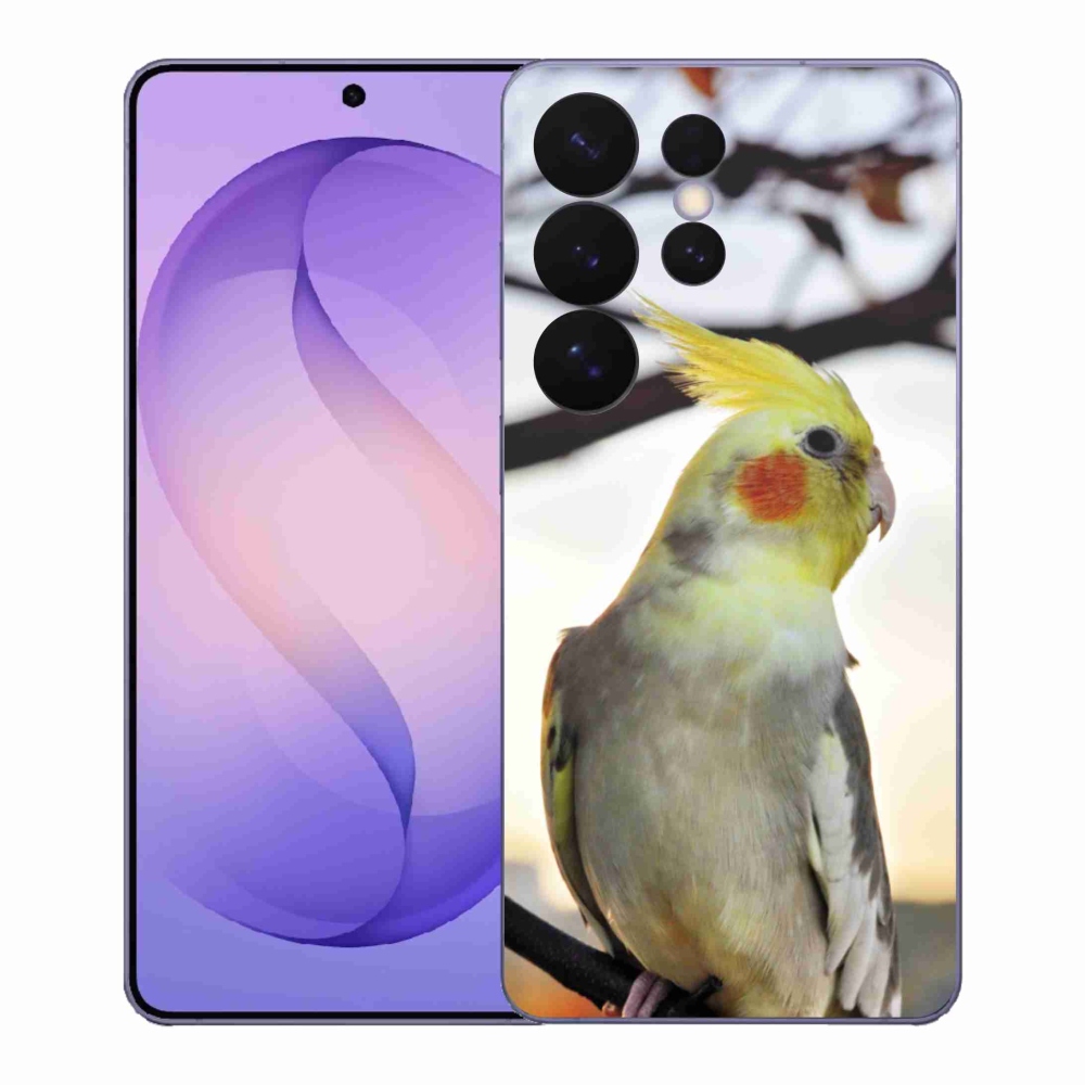 Gelový kryt mmCase na Samsung Galaxy S26 Ultra - papoušek korela