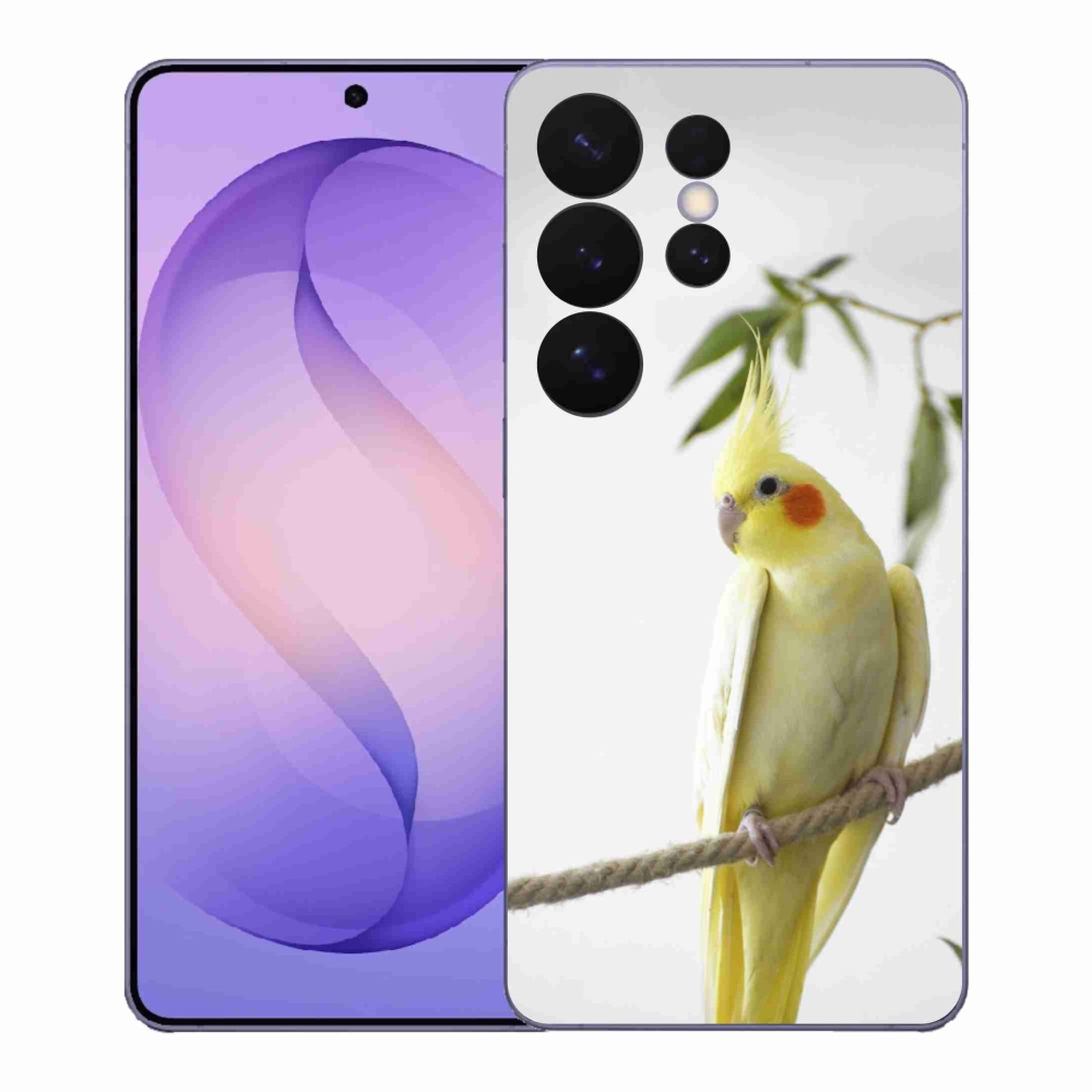 Gelový kryt mmCase na Samsung Galaxy S26 Ultra - papoušek korela chocholatá