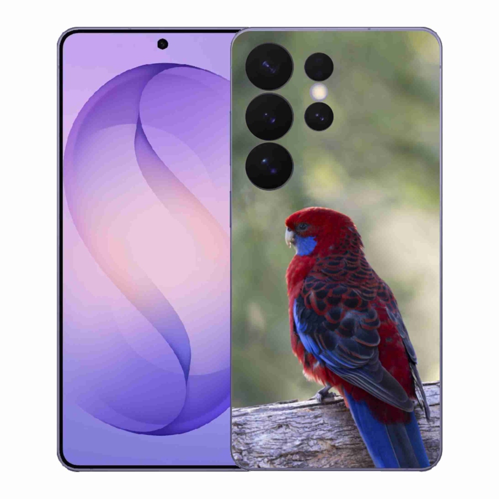 Gelový kryt mmCase na Samsung Galaxy S26 Ultra - papoušek rosela