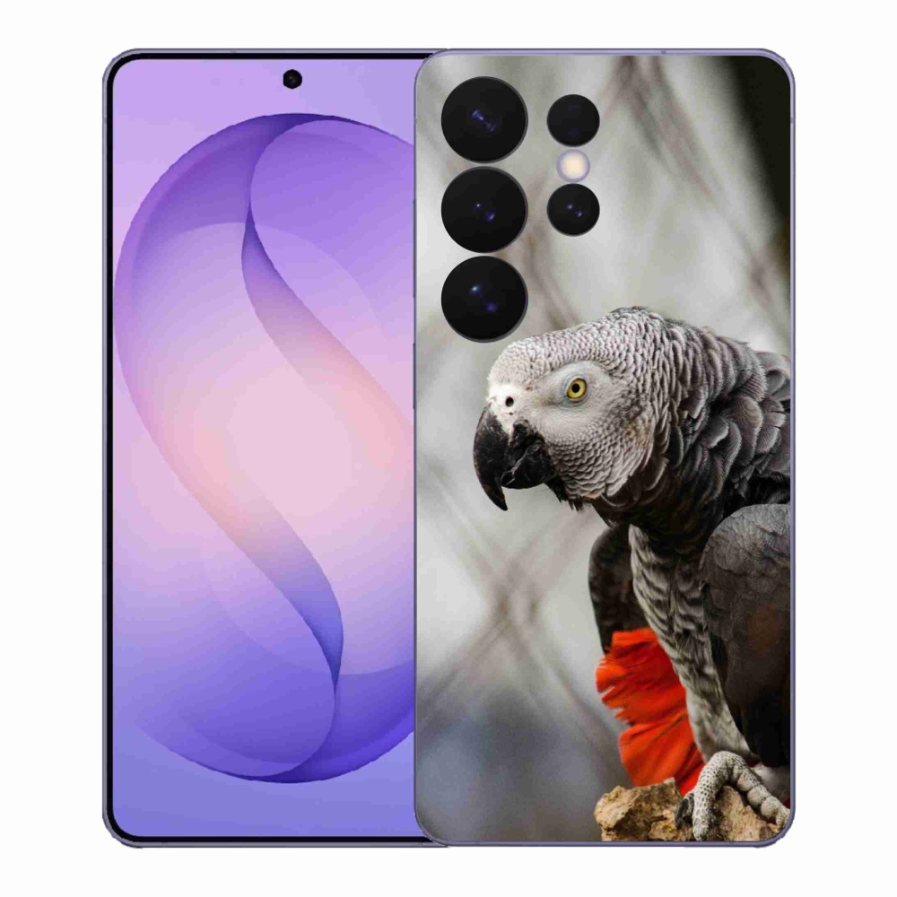 Gelový kryt mmCase na Samsung Galaxy S26 Ultra - papoušek žako 3
