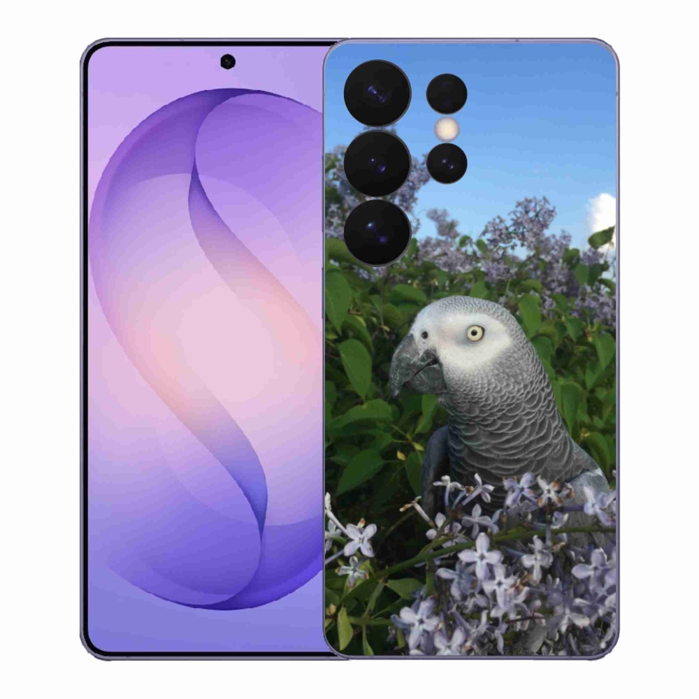 Gelový kryt mmCase na Samsung Galaxy S26 Ultra - papoušek žako