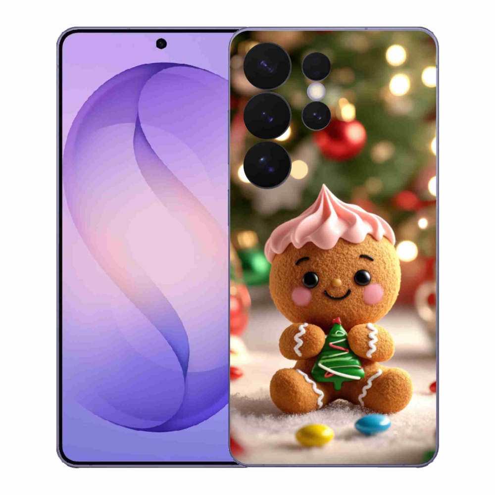 Gelový kryt mmCase na Samsung Galaxy S26 Ultra - perníček