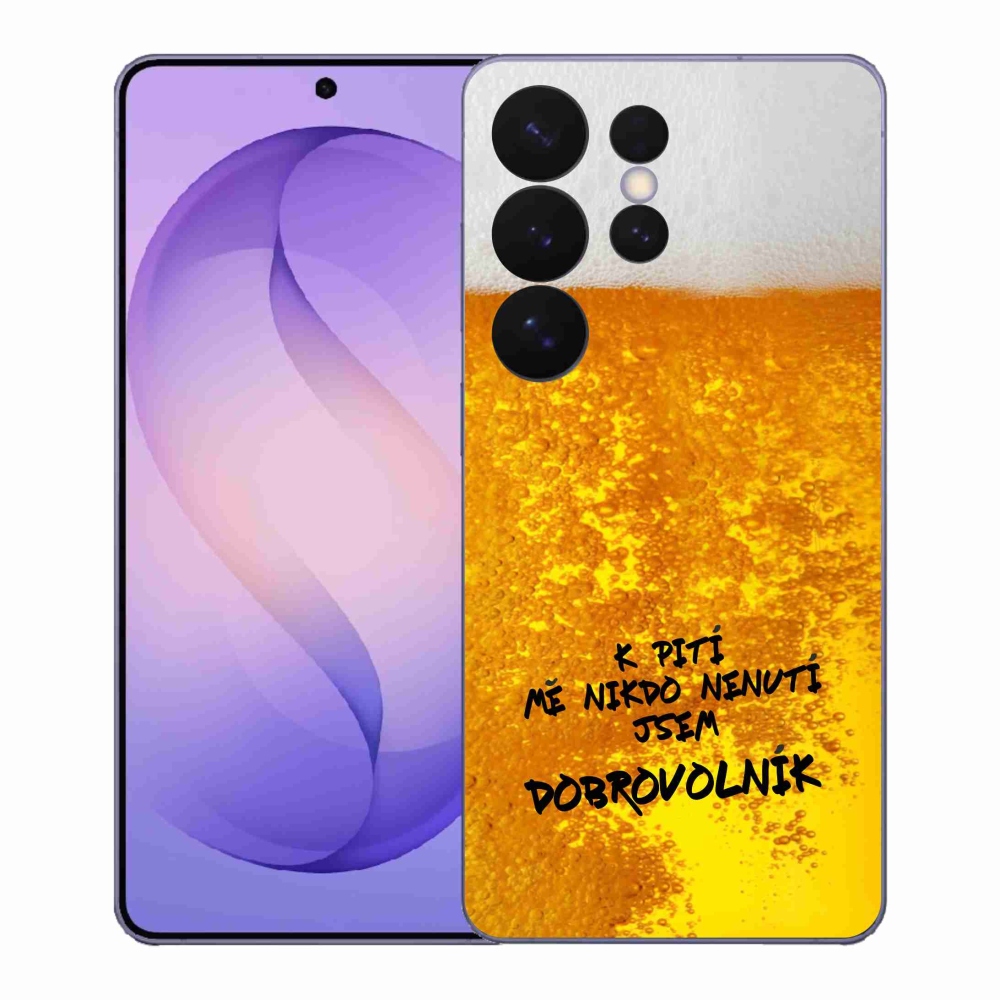 Gelový kryt mmCase na Samsung Galaxy S26 Ultra - pivní motiv 4