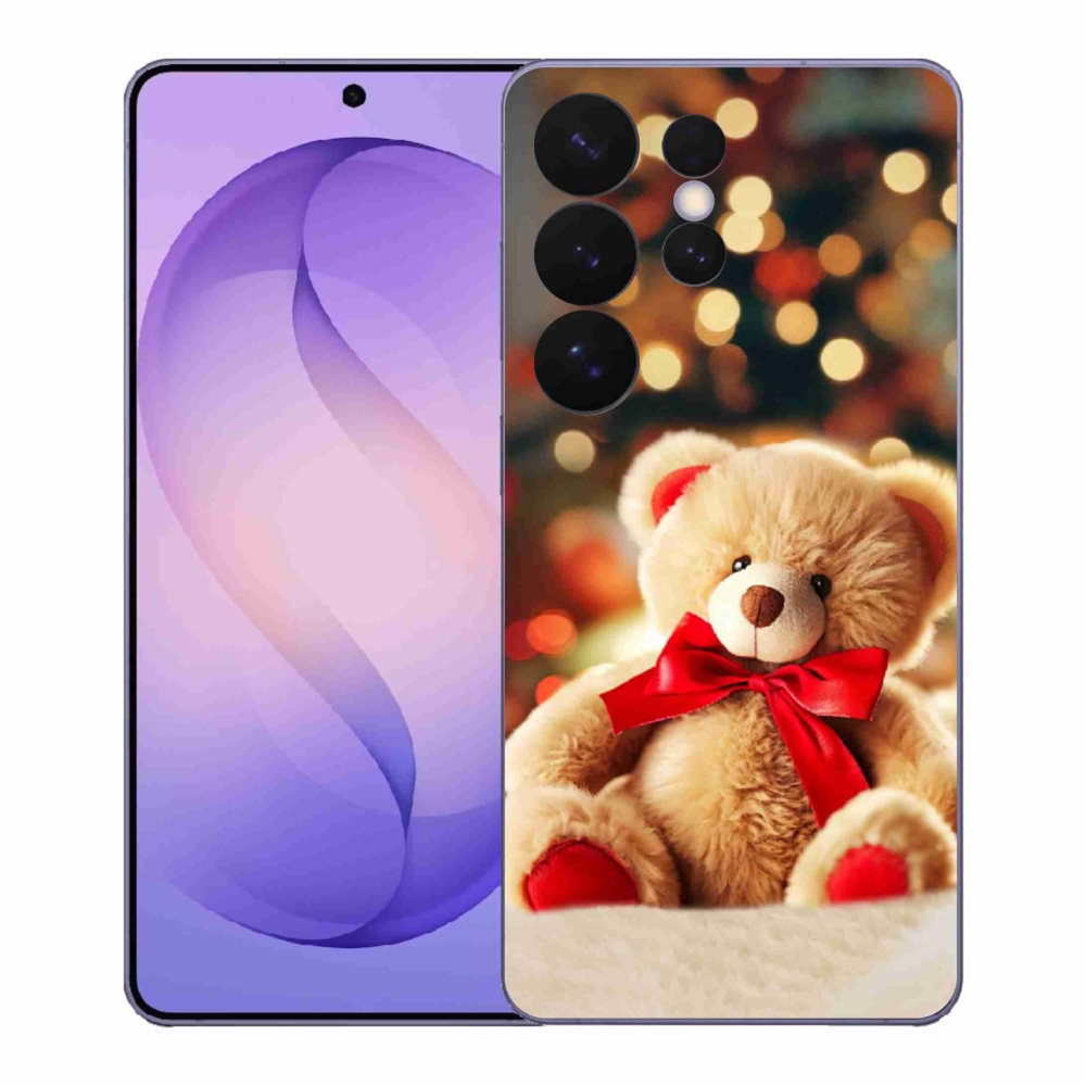 Gelový kryt mmCase na Samsung Galaxy S26 Ultra - plyšový medvídek