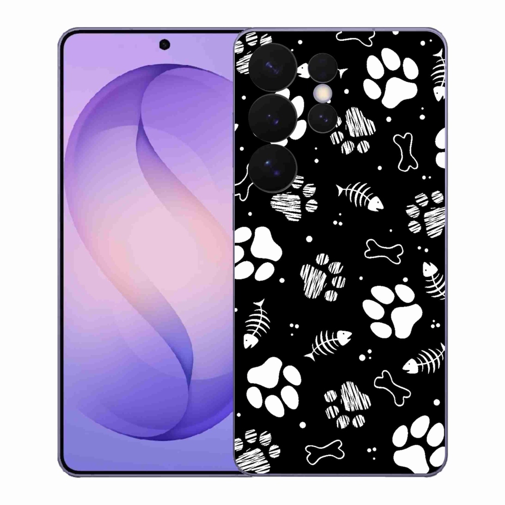 Gelový kryt mmCase na Samsung Galaxy S26 Ultra - psí tlapky