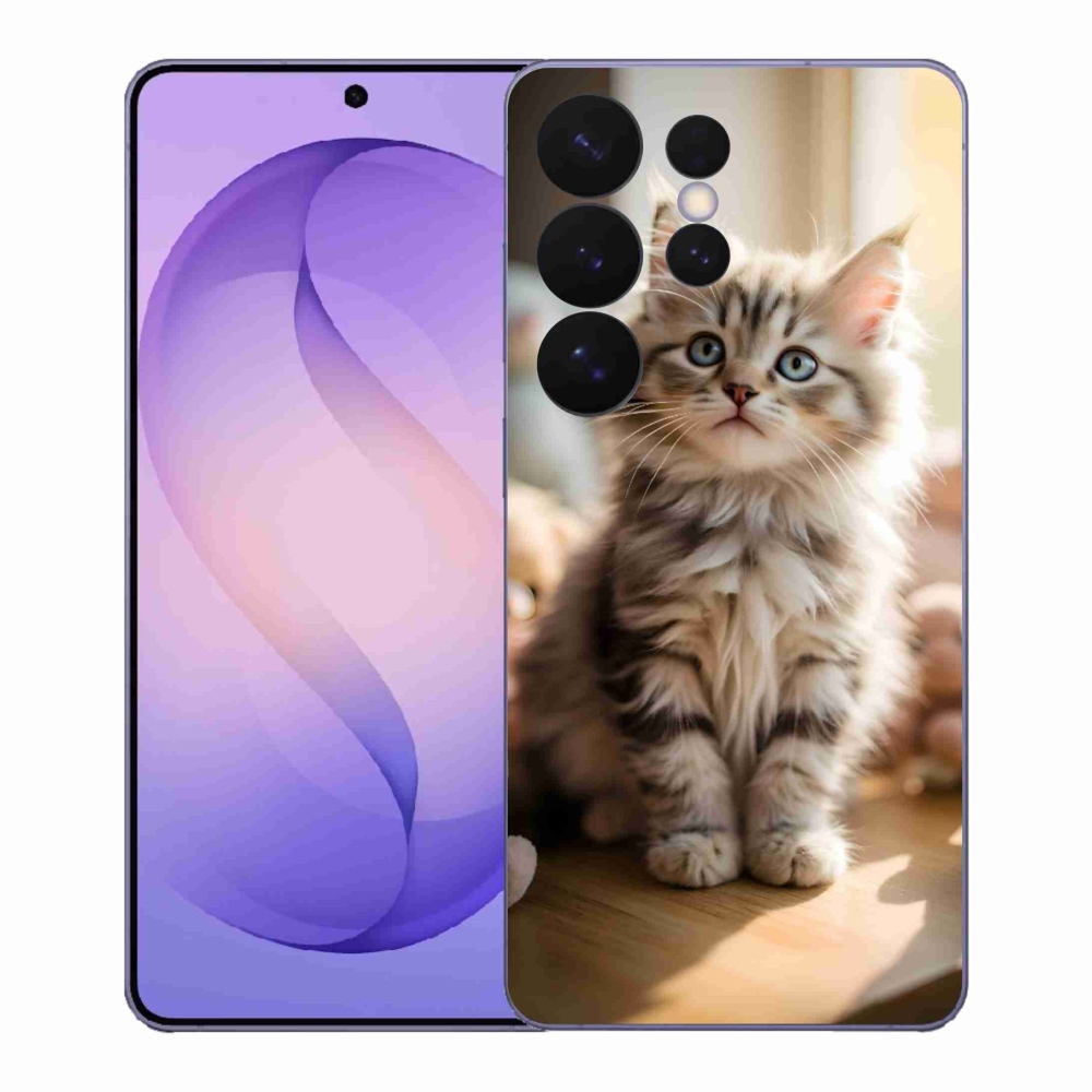 Gelový kryt mmCase na Samsung Galaxy S26 Ultra - roztomilé kotě 10