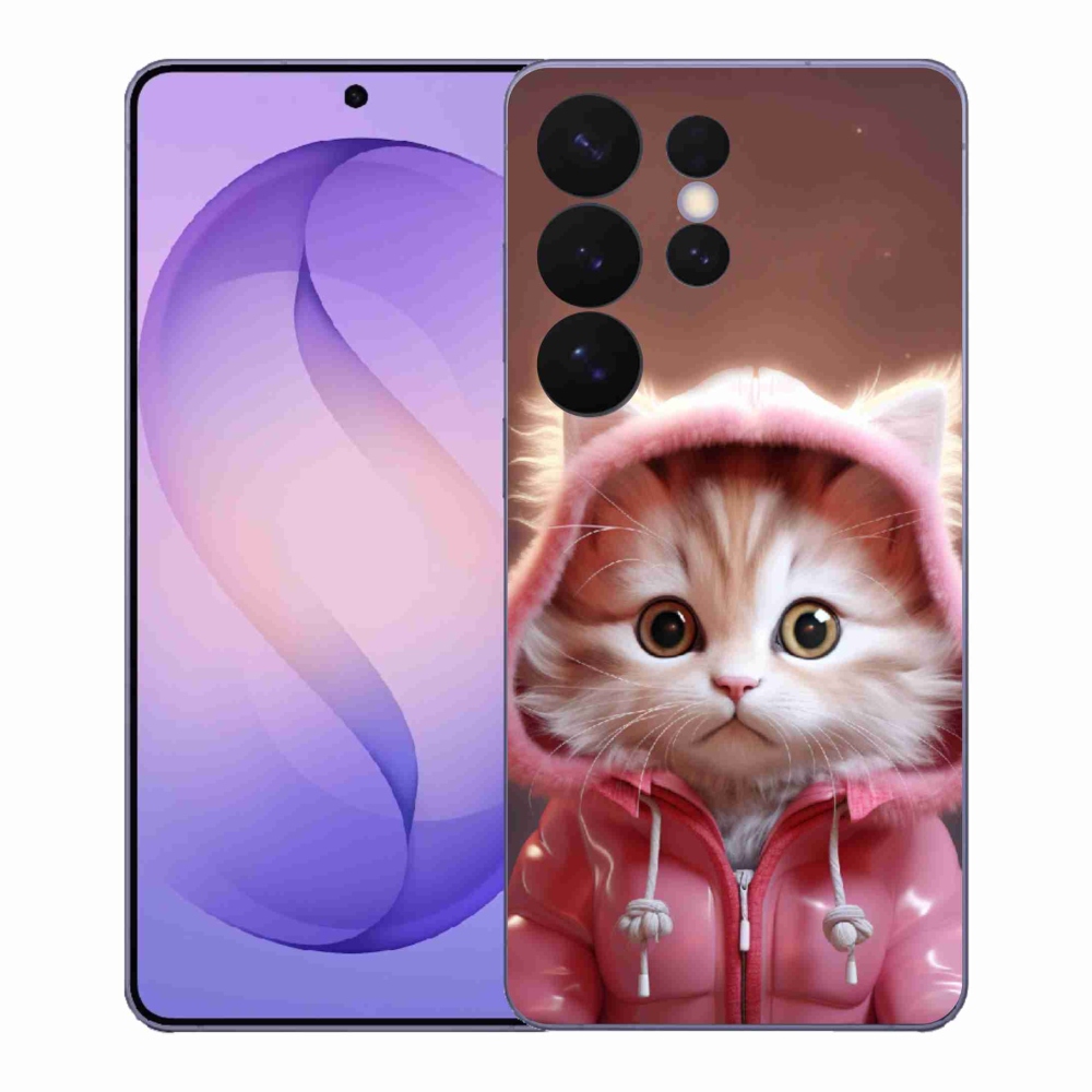 Gelový kryt mmCase na Samsung Galaxy S26 Ultra - roztomilé kotě 3