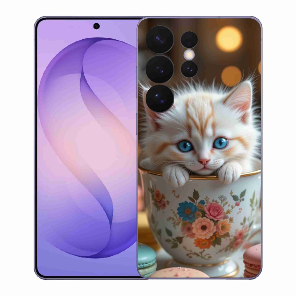 Gelový kryt mmCase na Samsung Galaxy S26 Ultra - roztomilé kotě 6