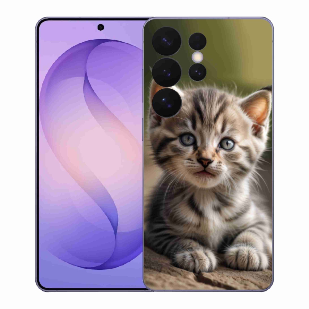 Gelový kryt mmCase na Samsung Galaxy S26 Ultra - roztomilé kotě 9