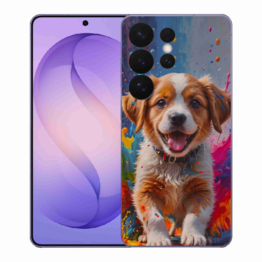 Gelový kryt mmCase na Samsung Galaxy S26 Ultra - roztomilé štěně 3