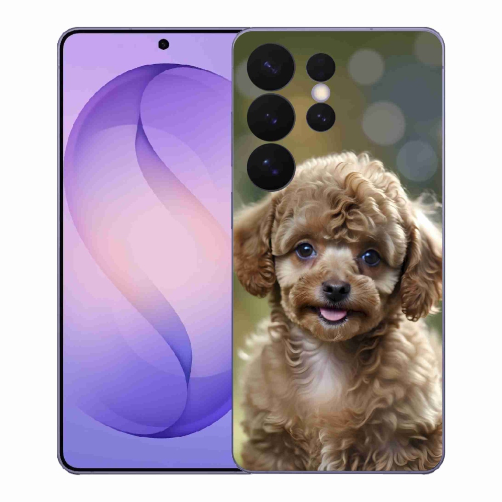 Gelový kryt mmCase na Samsung Galaxy S26 Ultra - roztomilý pudl