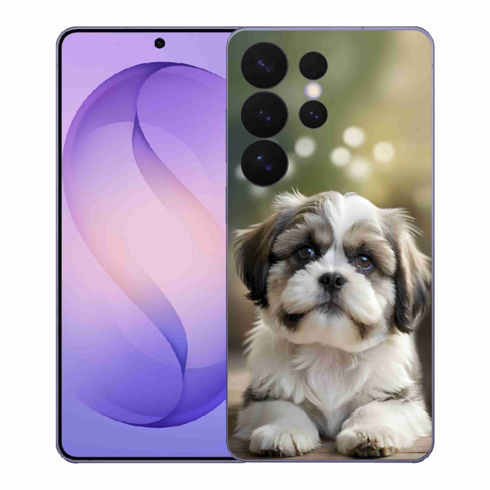 Gelový kryt mmCase na Samsung Galaxy S26 Ultra - roztomilý shih-tzu