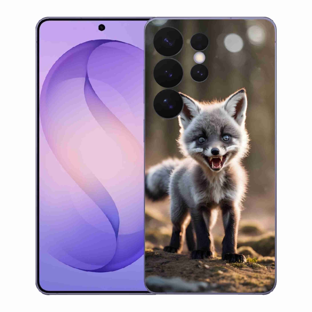 Gelový kryt mmCase na Samsung Galaxy S26 Ultra - rozzuřená liška