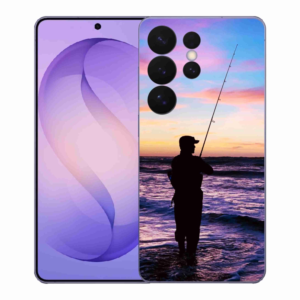 Gelový kryt mmCase na Samsung Galaxy S26 Ultra - rybaření 1