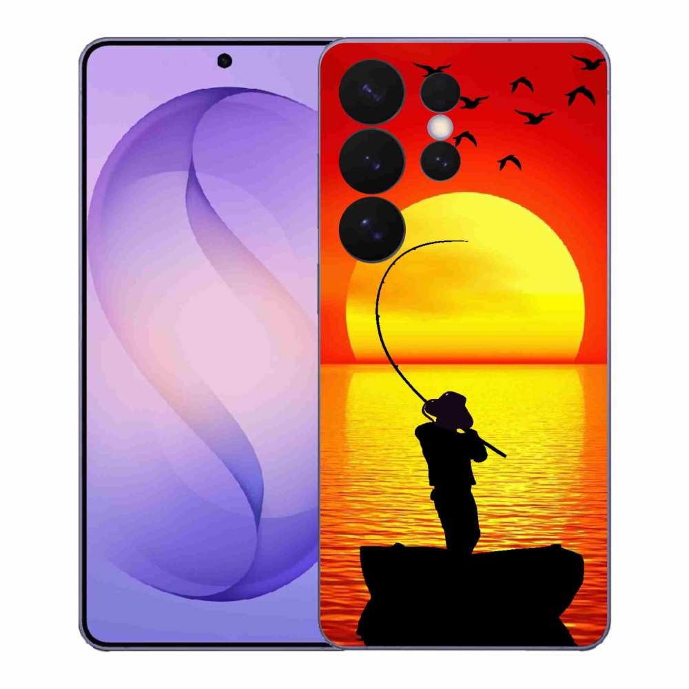 Gelový kryt mmCase na Samsung Galaxy S26 Ultra - rybaření