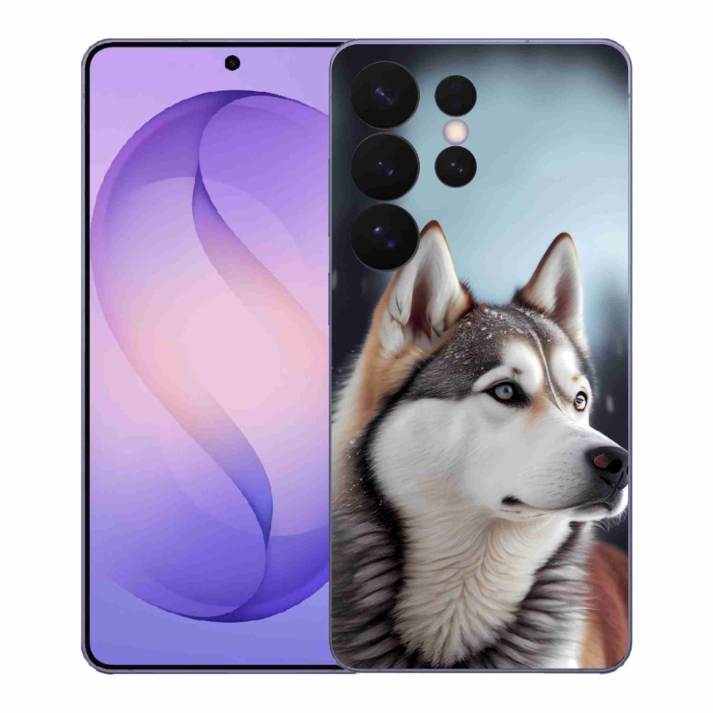 Gelový kryt mmCase na Samsung Galaxy S26 Ultra - sibiřský husky