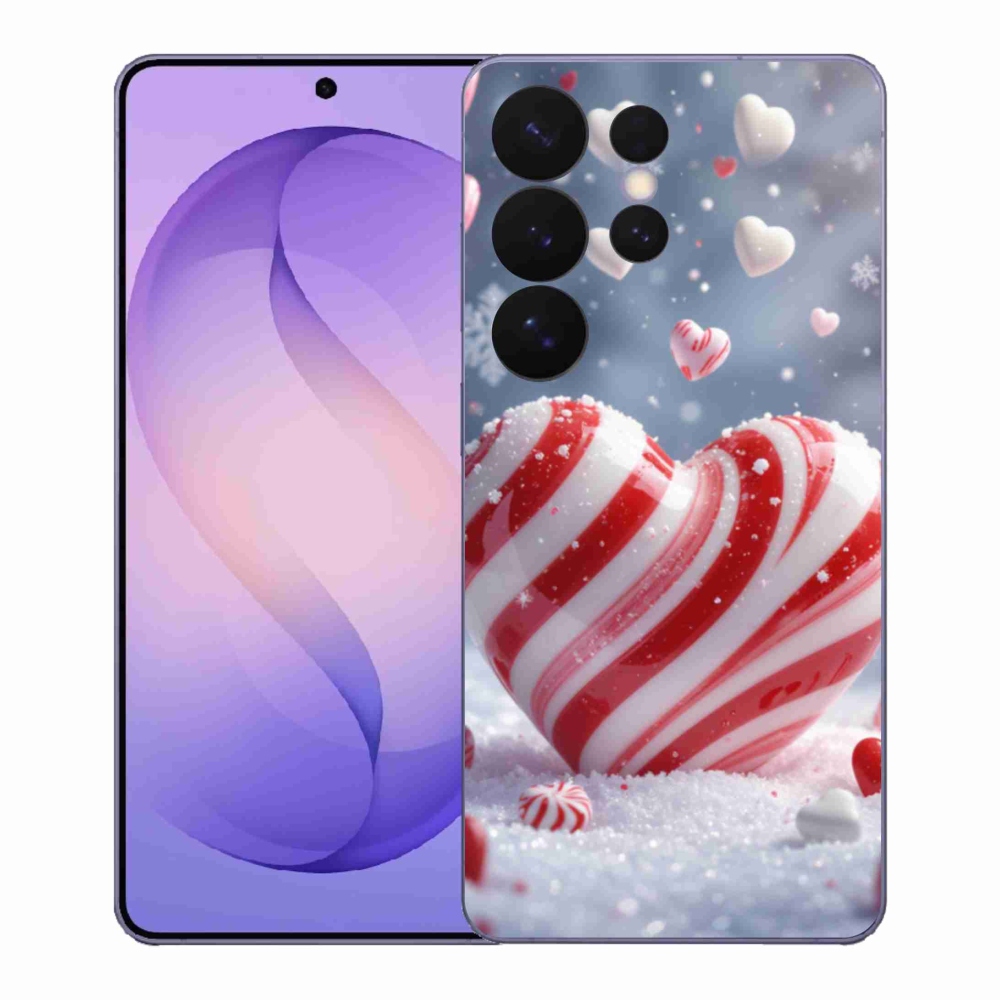 Gelový kryt mmCase na Samsung Galaxy S26 Ultra - sladké srdce