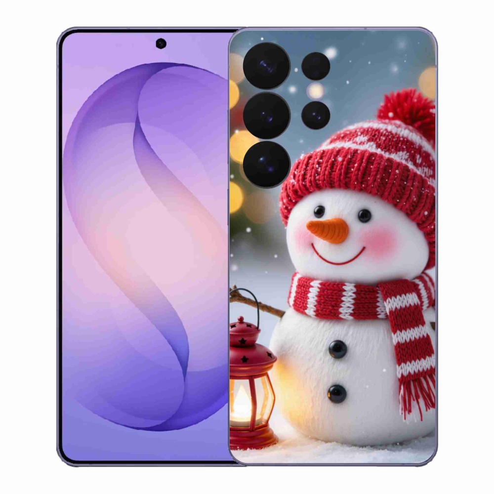 Gelový kryt mmCase na Samsung Galaxy S26 Ultra - sněhulák 2
