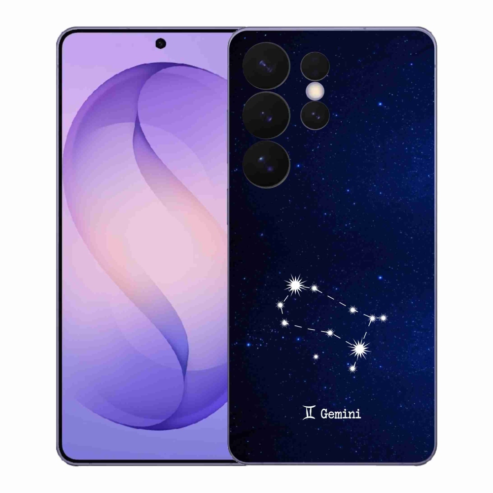 Gelový kryt mmCase na Samsung Galaxy S26 Ultra - souhvězdí Blíženců