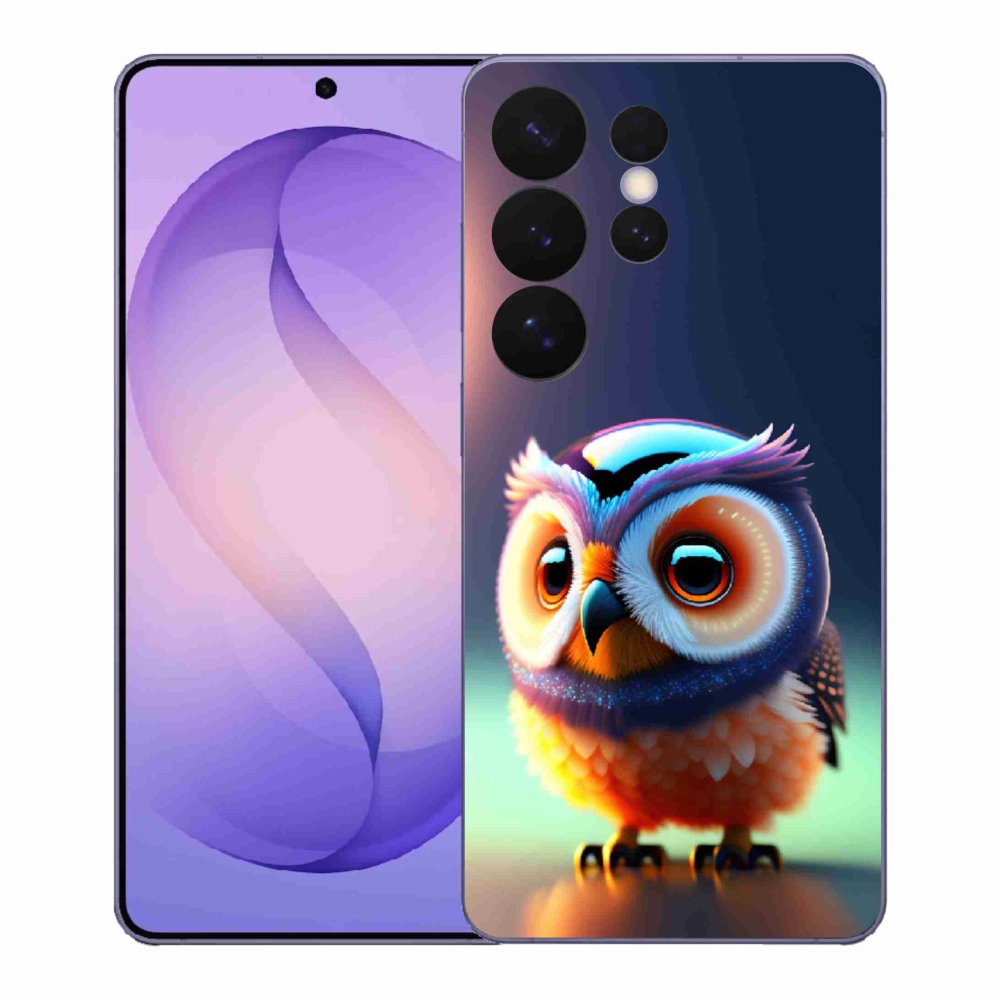 Gelový kryt mmCase na Samsung Galaxy S26 Ultra - sovička