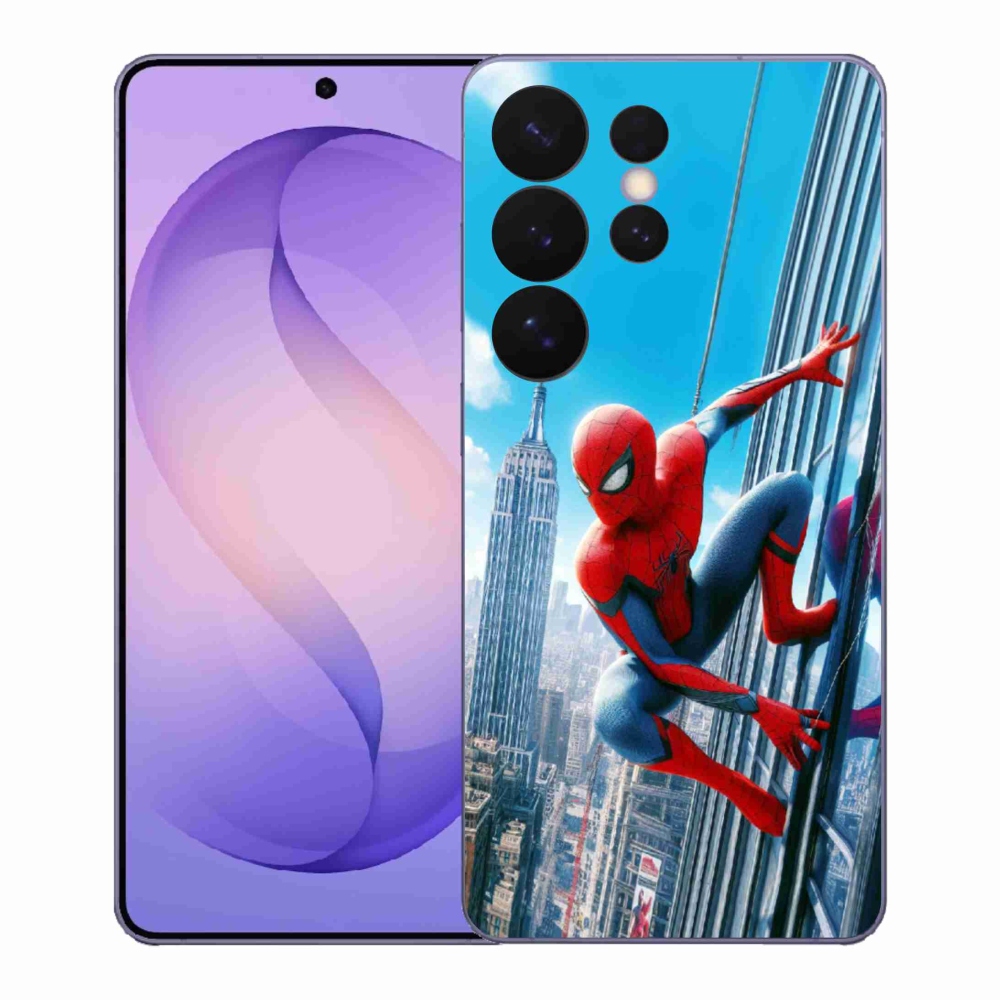 Gelový kryt mmCase na Samsung Galaxy S26 Ultra - spiderman