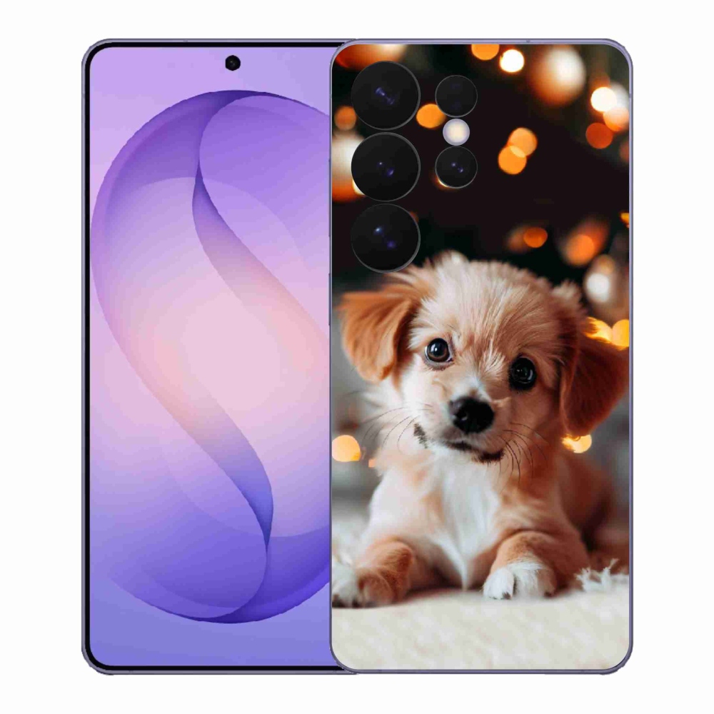 Gelový kryt mmCase na Samsung Galaxy S26 Ultra - štěňátko