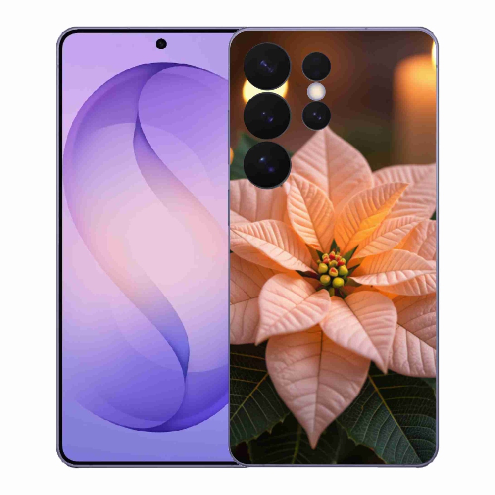 Gelový kryt mmCase na Samsung Galaxy S26 Ultra - vánoční hvězda