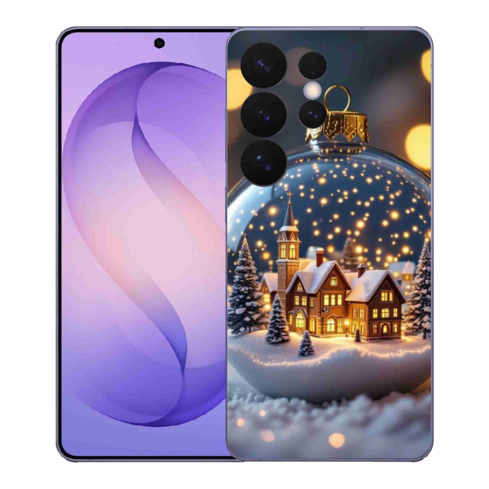 Gelový kryt mmCase na Samsung Galaxy S26 Ultra - vánoční koule 4
