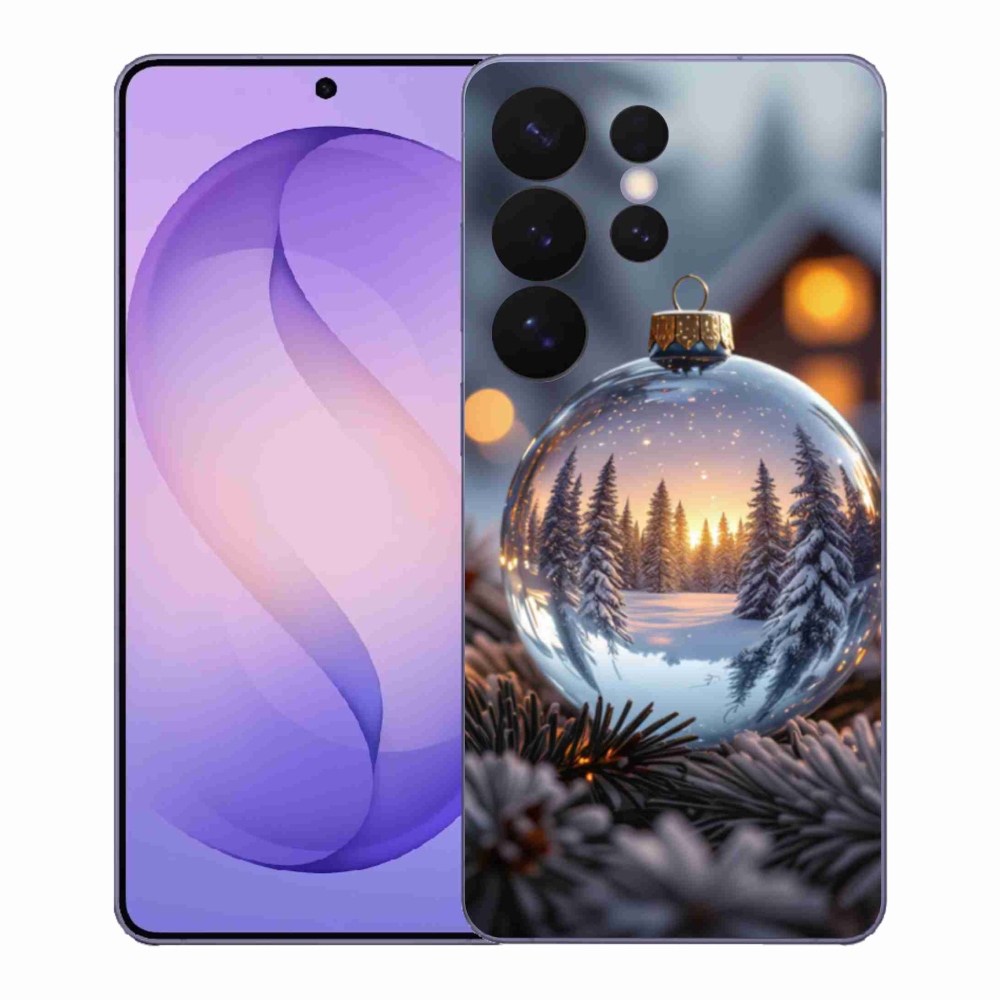 Gelový kryt mmCase na Samsung Galaxy S26 Ultra - vánoční ozdoba