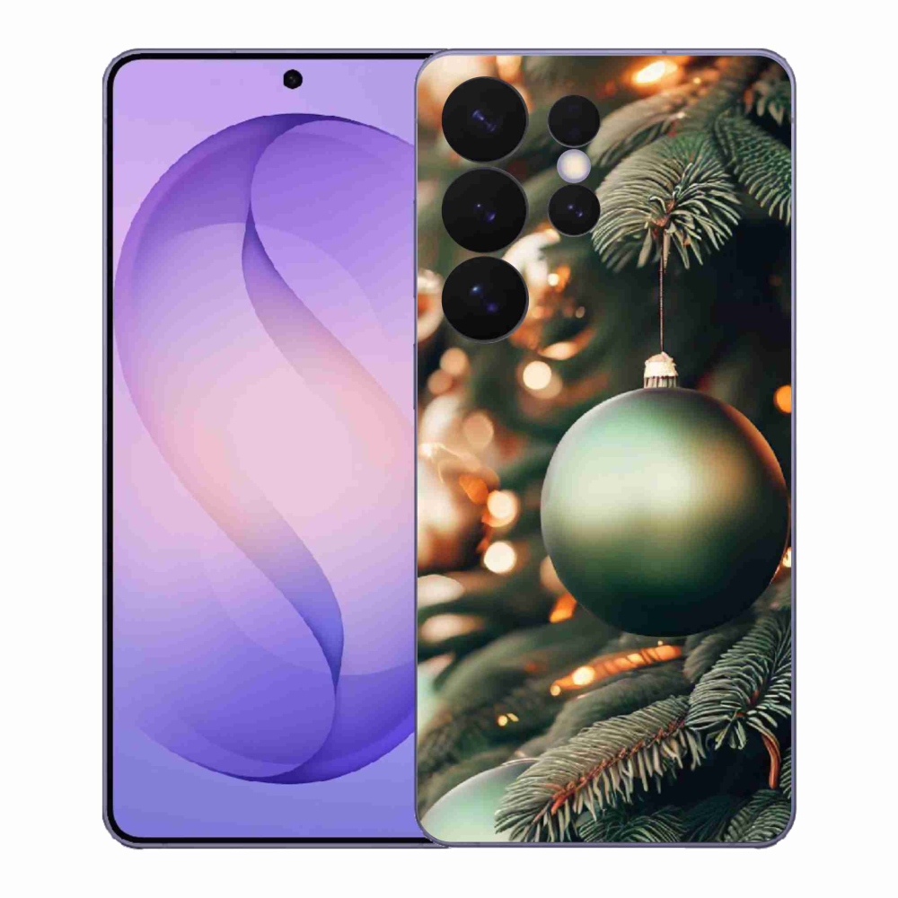 Gelový kryt mmCase na Samsung Galaxy S26 Ultra - vánoční ozdoby 1