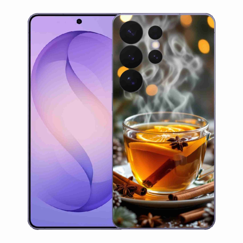 Gelový kryt mmCase na Samsung Galaxy S26 Ultra - vánoční punč